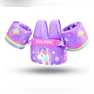 NWB Sulifeel Kids Unicorn Swim Vest